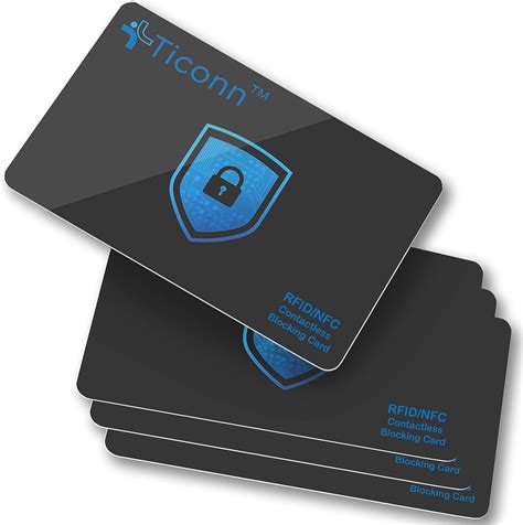 Amazon.com: 4 Pack RFID Blocking Card, Smart Slim Design 